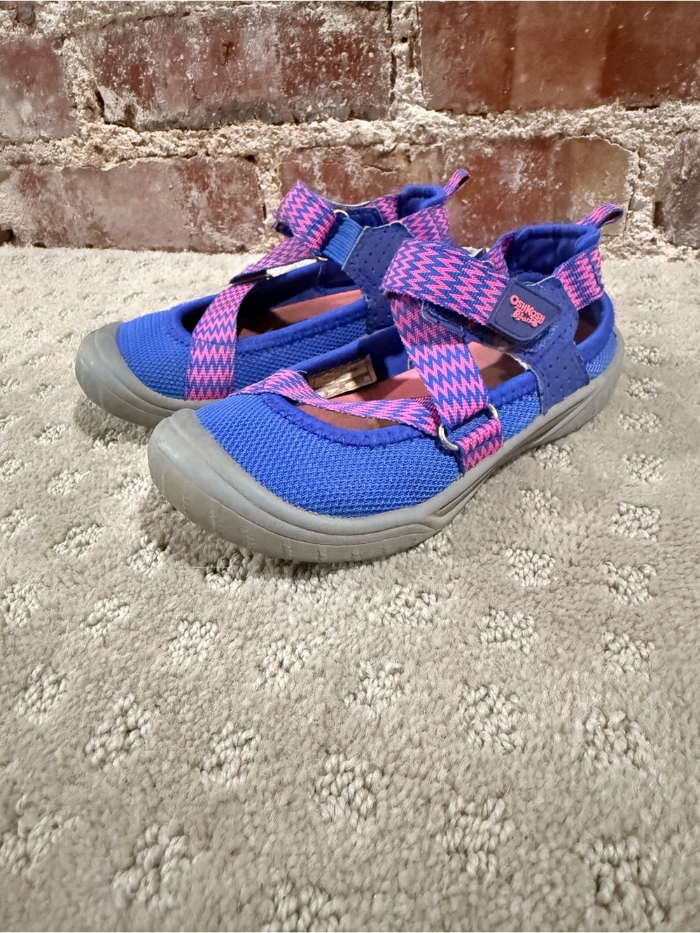OshKosh B'gosh Purple and Pink Kids Active Sandals